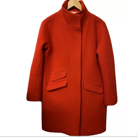 J. CREW Cocoon Coat in Italian Stadium-Cloth Wool - Picture 2 of 6